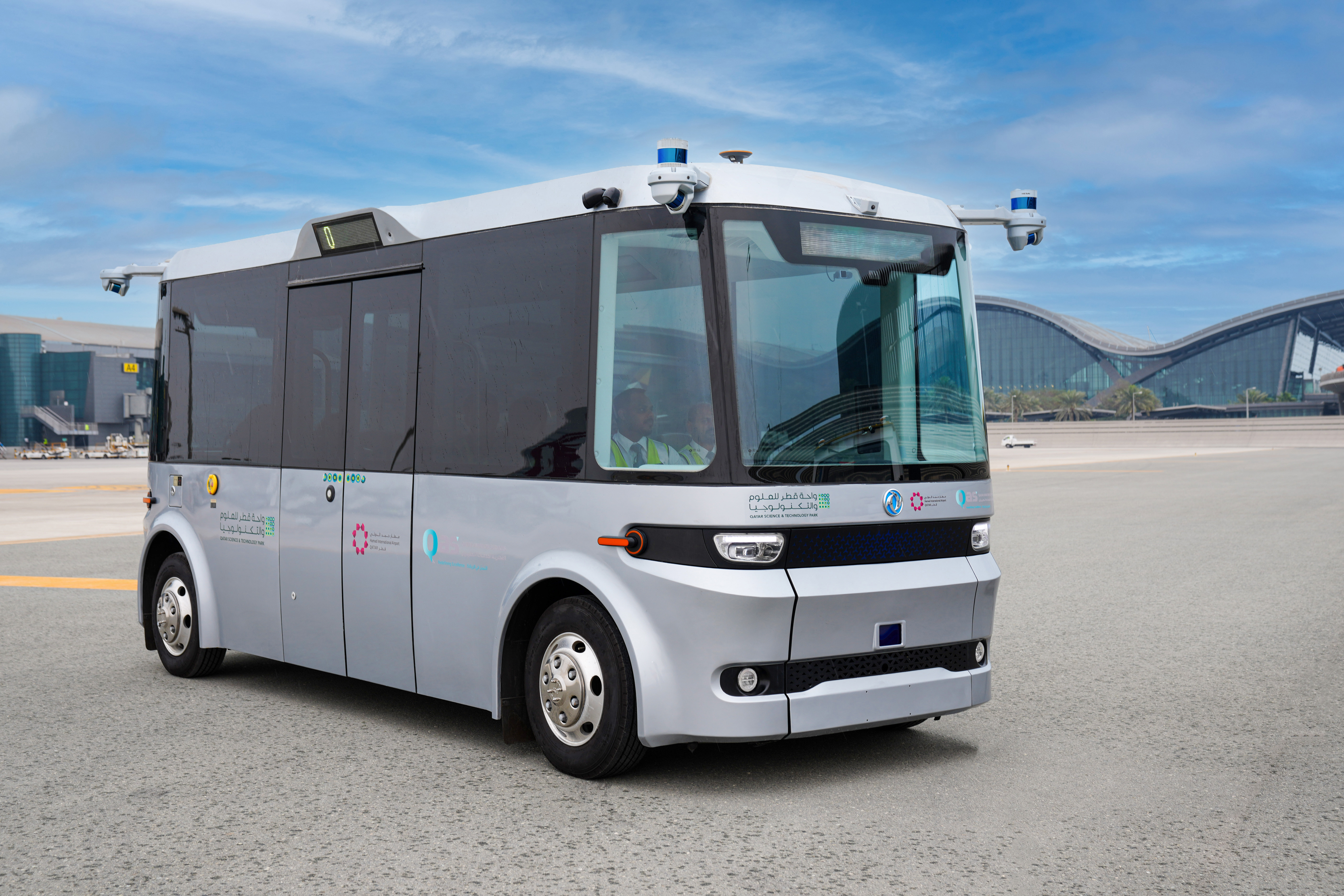 Autonomous Vehicle Trials Begin at Hamad International Airport