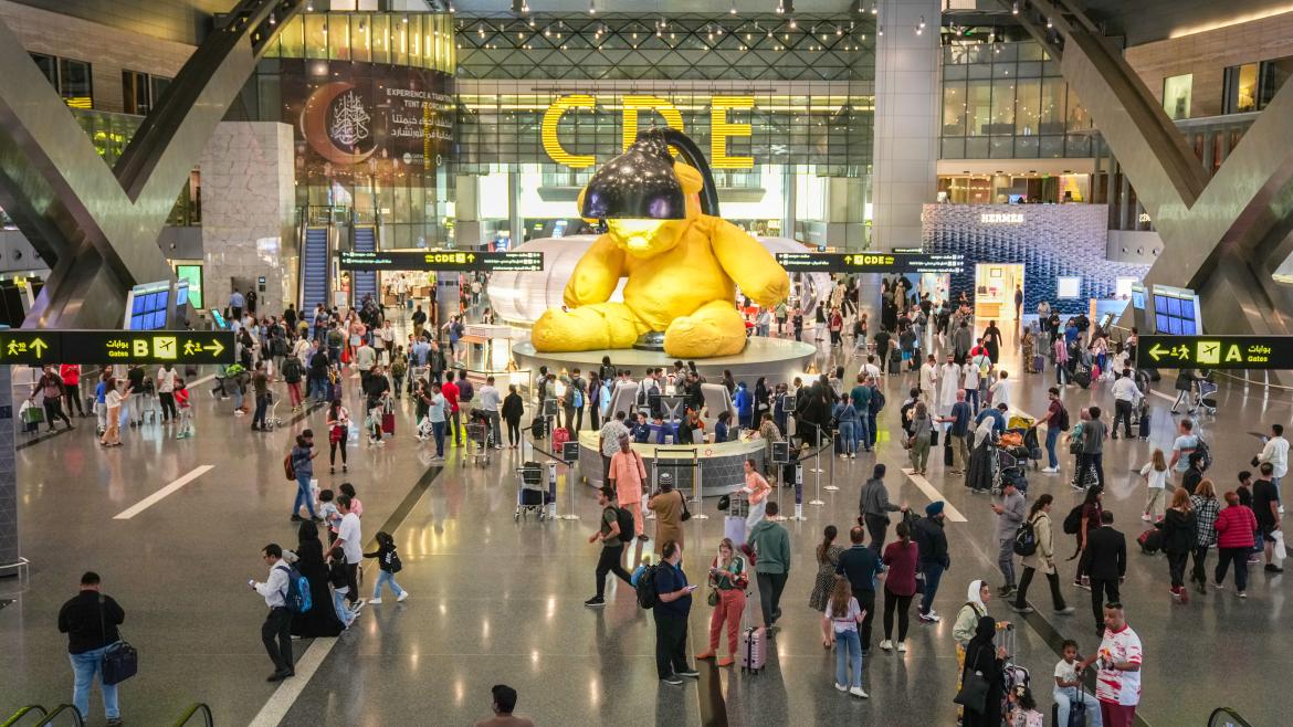 Hamad International Airport Records a 44.5% increase in passenger traffic in Q1 2023