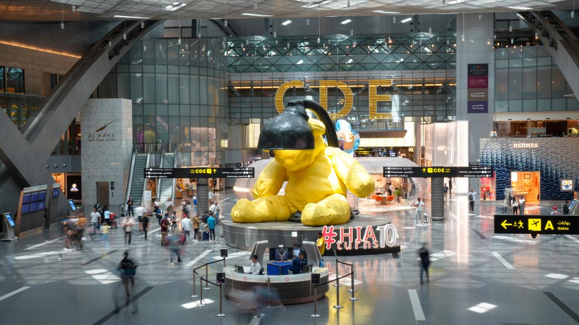 مطار حمد الدولي يحقق أرقاماً قياسية خلال عام 2024